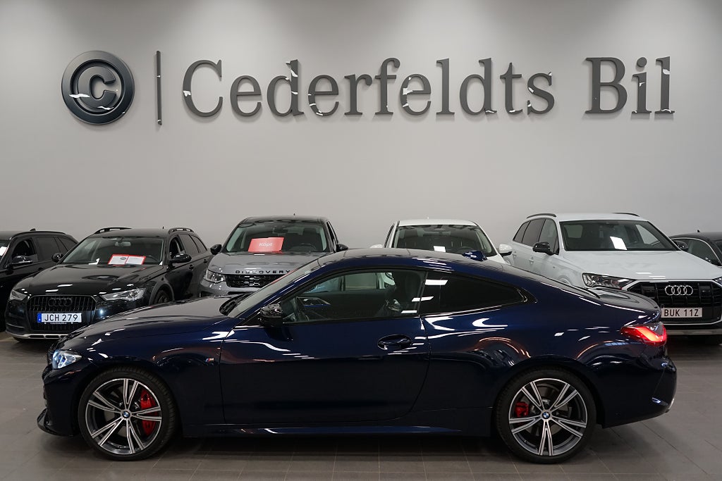 BMW 440i xDrive Coupé 374hk M-Sport T-Lucka Laserlight Fullserv