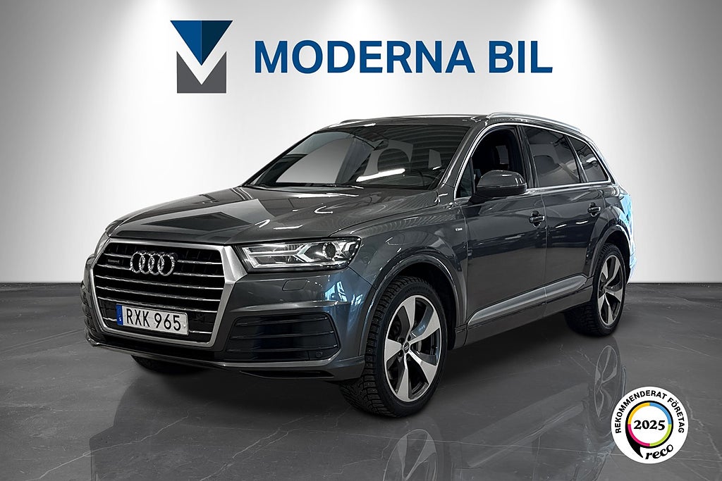 Audi Q7 3.0 TDI 272hk Cockpit Luftfjä 21" D-värm Adaptiv SE-UTR