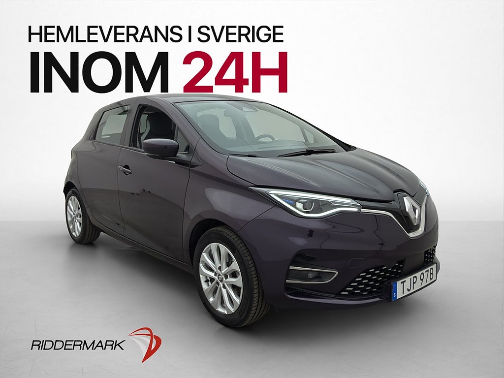 Renault Zoe R110 52 kWh 109hk FRIKÖPT BATTERI Kamera Navi