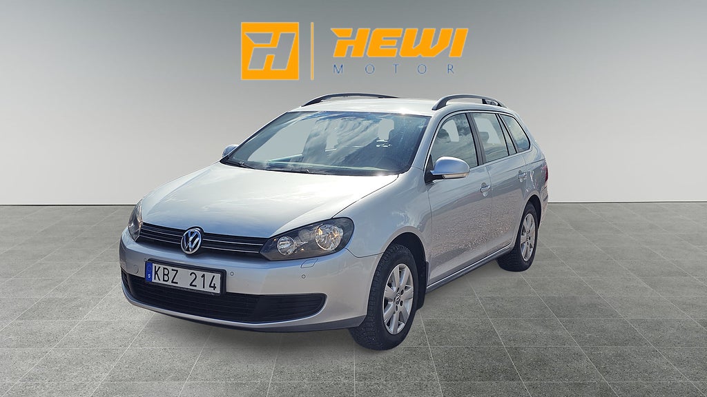 Volkswagen Golf Variant 1.4 TSI 122HK Lågmil|Motorvärm|PDC|Nybes|Nyserv