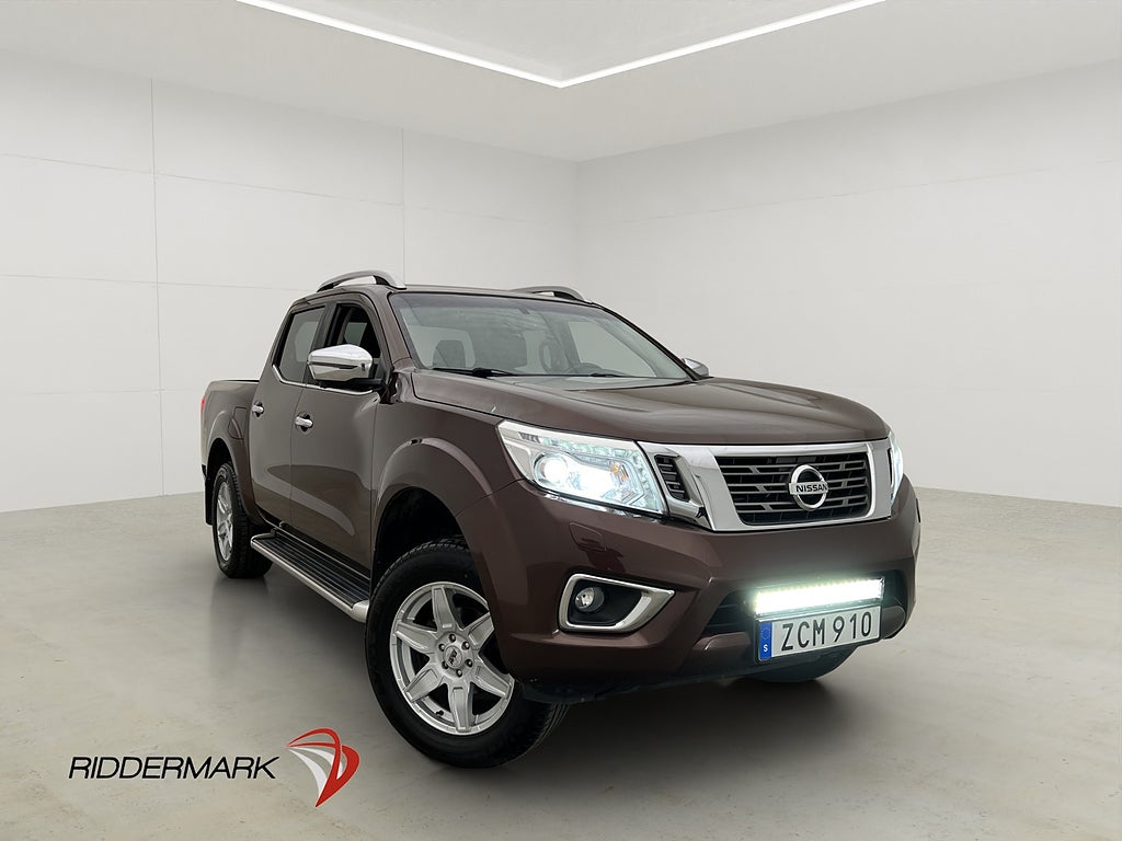 Nissan Navara Tekna 2.3dCi Värmare Drag 360° Taklucka Diff