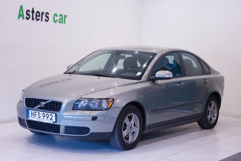 Volvo S40 1.8 Flexifuel Kinetic Ny besikt 125hk