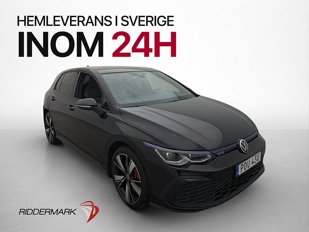 Volkswagen Golf 1.4 TSI GTE Värmare Pano Drag Cockpit Kamera