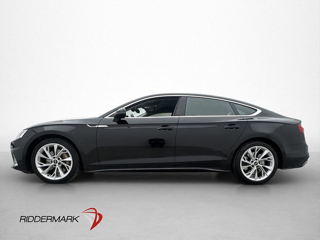 Audi A5 Sportback 45 TFSI Q Värmare Dragkrok Kamera CarPlay