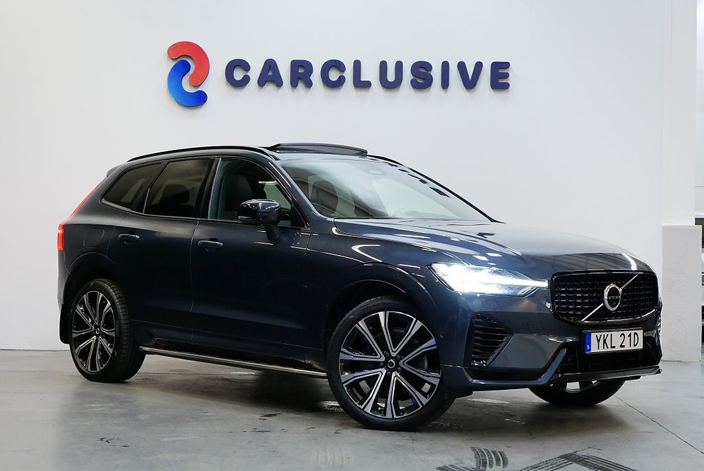 Volvo XC60 Recharge T6 AWD 350hk R-Design Pano B&W 360* MOMS