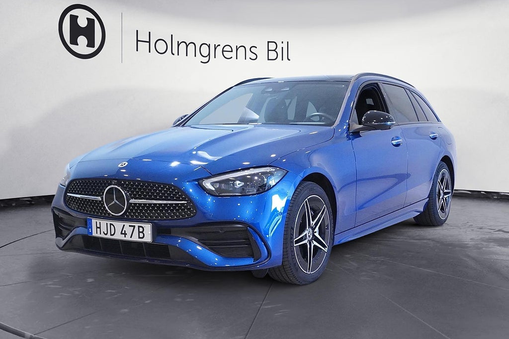 Mercedes-Benz C 300 T e E 9g-Tronic, Amg, 313hk, Pano, Head Up, Elstol M Minne