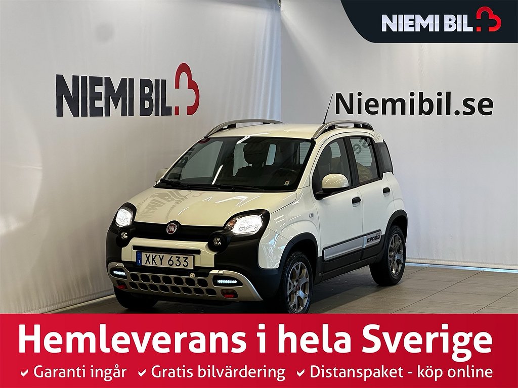 Fiat Panda Cross 0.9 8V AWD Låg skatt/MoK/SoV/Fullservad