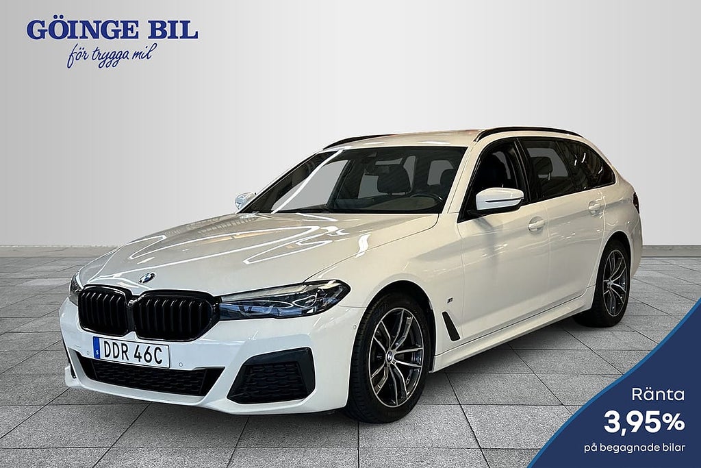 BMW 520d d Touring 190hk M Sport Navi/ Kamera/ Värmare/ Connect