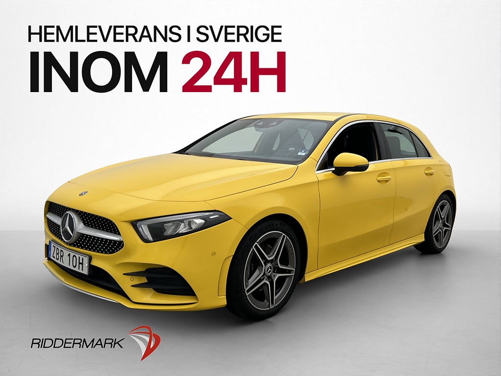 Mercedes-Benz A200 d 4MATIC 150hk AMG Wide Kamera Carplay