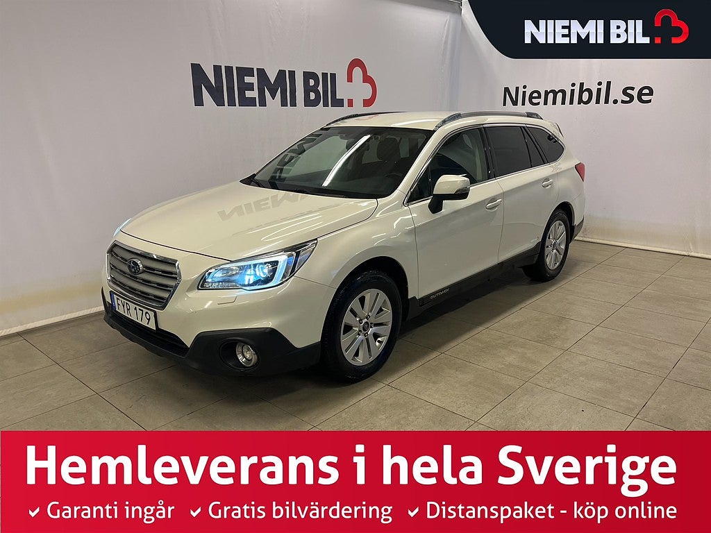 Subaru Outback 2.5 4WD Drag/MoK-Värm/Kamera/P-sens/SoV-däck