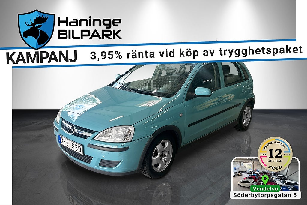 Opel Corsa 5-DR 1.2 SUPERDEAL 3.95%/NYBESS/KAMKEDJA / LÅGMILAD 