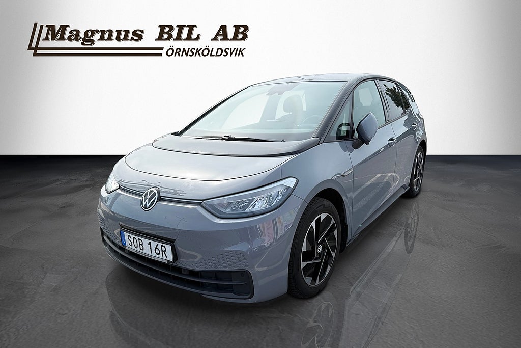 Volkswagen ID.3 Pro Performance PRO P-värm CarPlay Sov Hjul  2021 till salu hos Magnus Bil