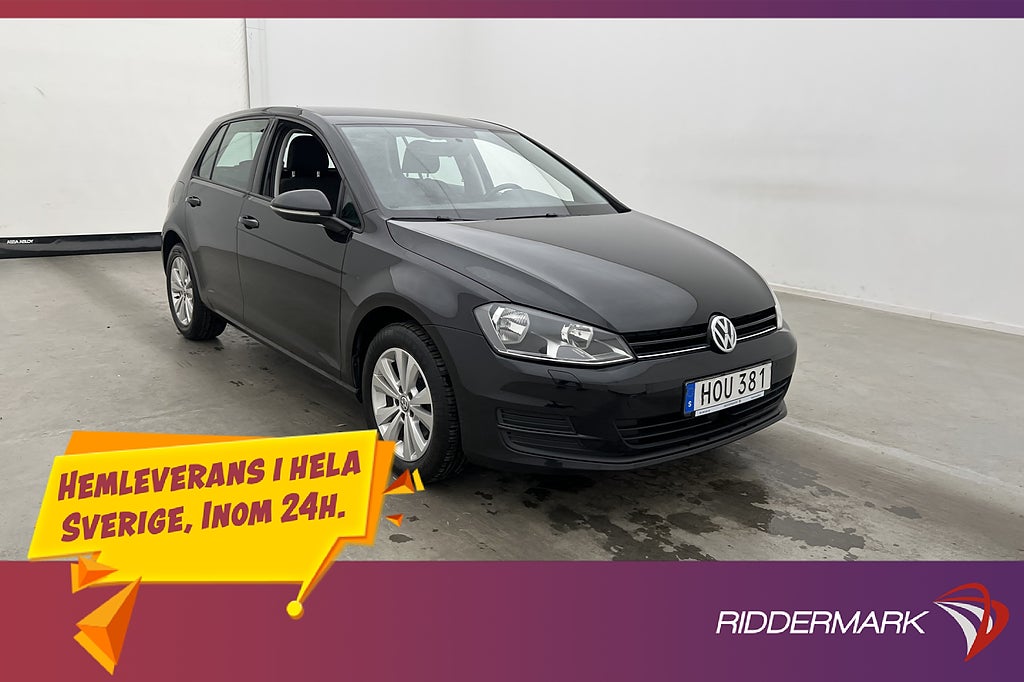 Volkswagen Golf 1.2 TSI 110hk Fjärr-Värm P-Sensorer CarPlay