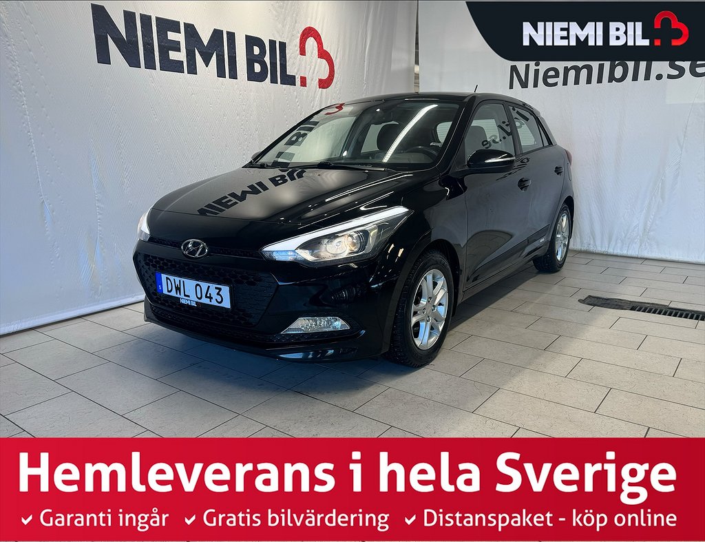 Hyundai i20 1.4 Premium 101hk P-sens MoK Kamkedja S&V-däck