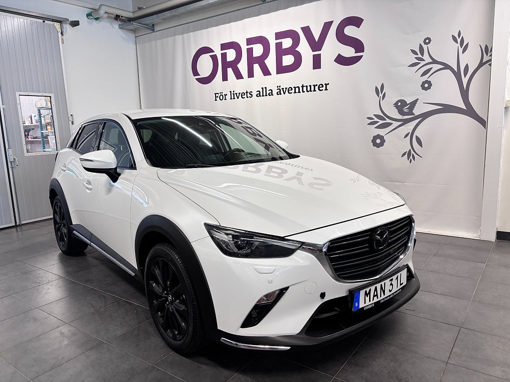 Mazda CX-3 2.0 SKYACTIV-G AWD 150Hk Optimum Skinn Bose Drag V-hjul