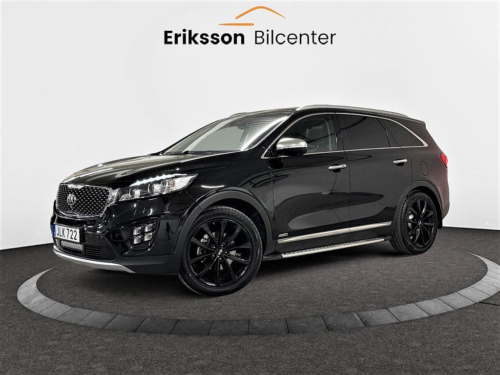 Kia Sorento 2.2 CRDi 200hk AWD Pano/Navi/360°/Keyless/Skinn/Drag