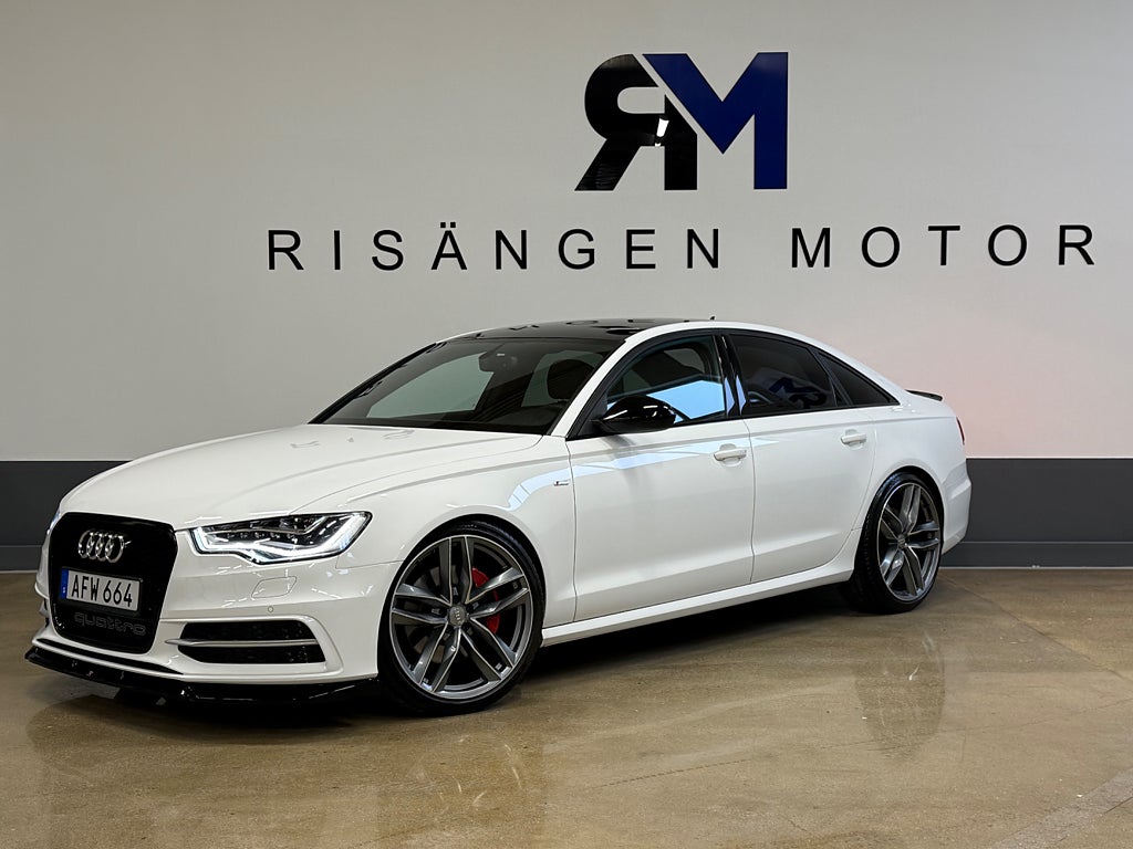 Audi A6 3.0 Bitdi V6 313HKQuattro//Navi//D-värmare//Sport avgas