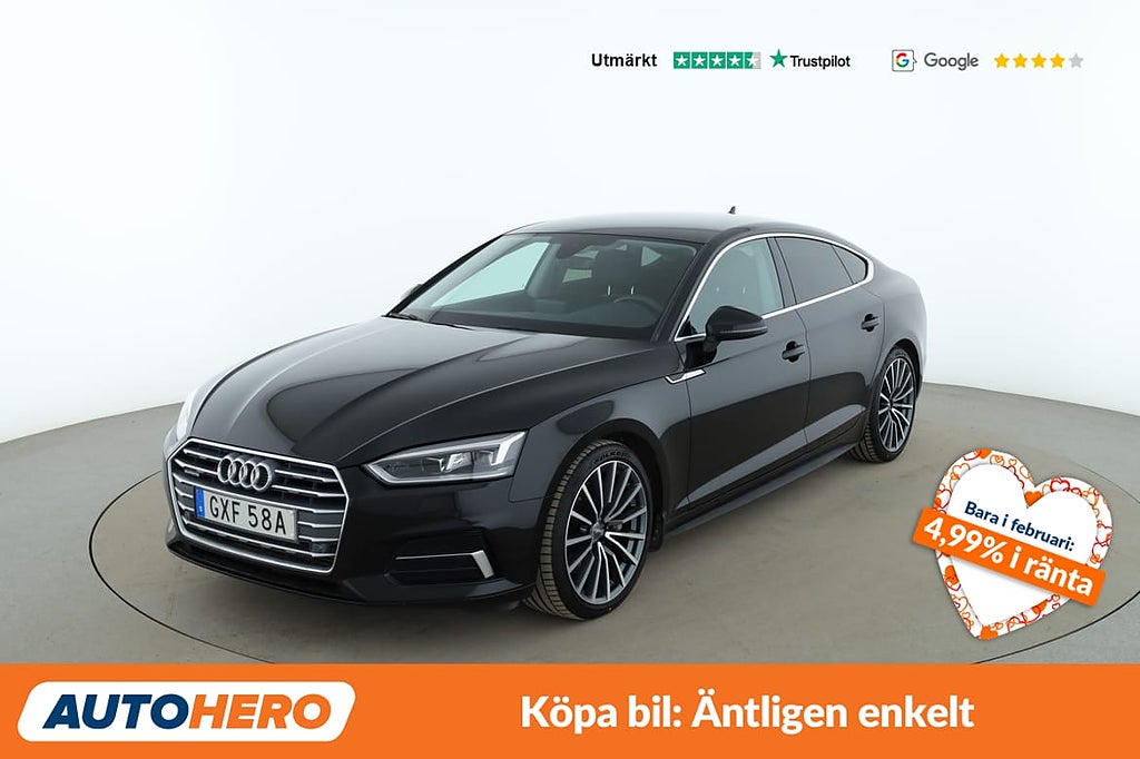 Audi A5 Sportback 45 TFSI quattro Proline Sport / PDC fram