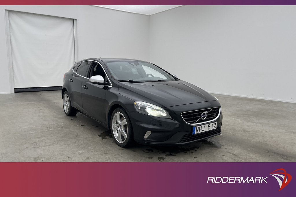 Volvo V40 D3 150hk R-Design Värmare Skinn Sensorer Keyless