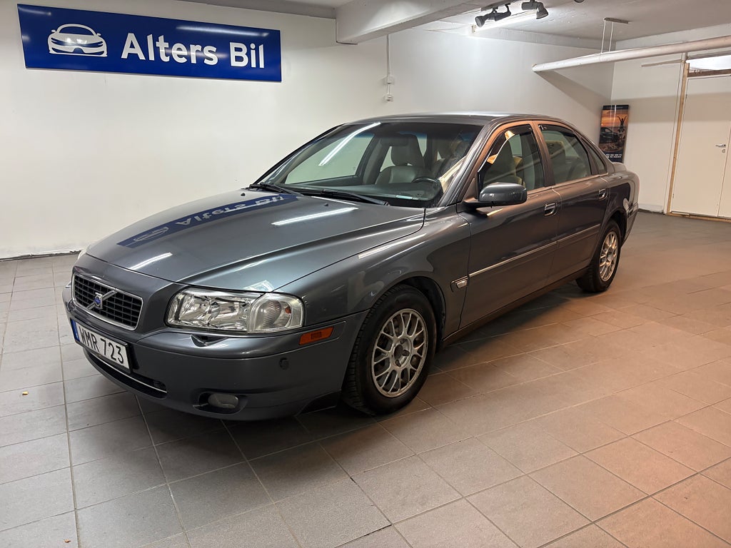 Volvo S80 2.4 Graphite.    140 Hk  AC.  M.M