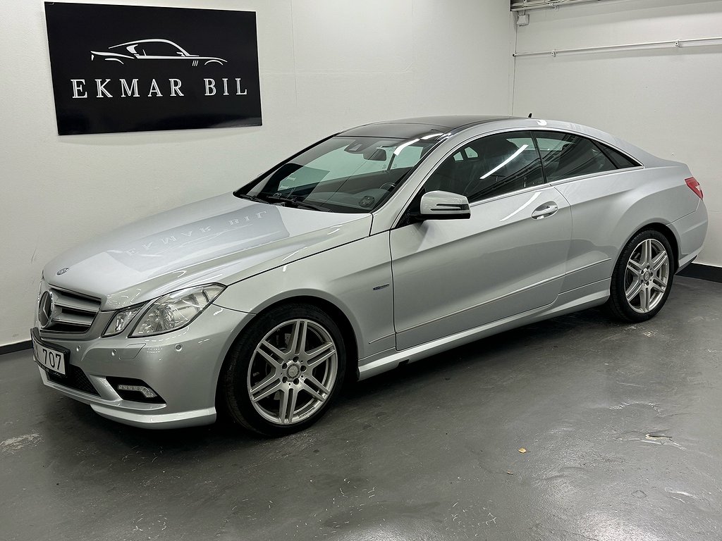 Mercedes-Benz E 350 CDI Coupé 7G-Tronic AMG Sport|Pano|B-kam| 