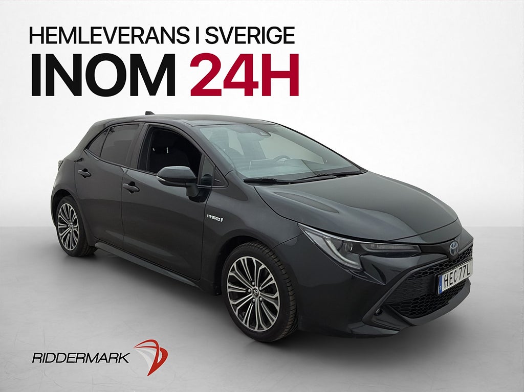 Toyota Corolla Hybrid Style Kamera Adapt-fart Rattvärme LED