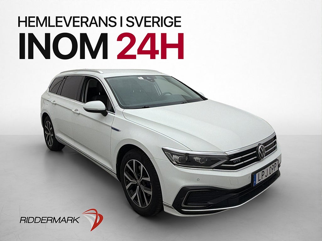 Volkswagen Passat GTE Executive Cockpit Värmare Kamera Navi