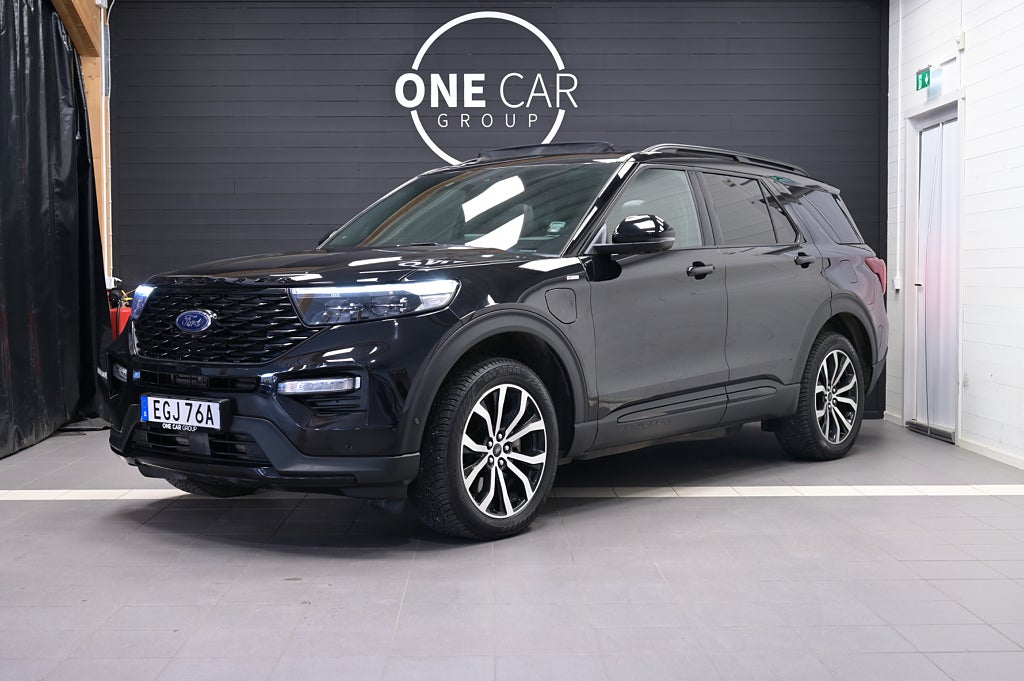 Ford Explorer Plug-In Hybrid 7-sits ST Line MOMS Nyservad 456hk