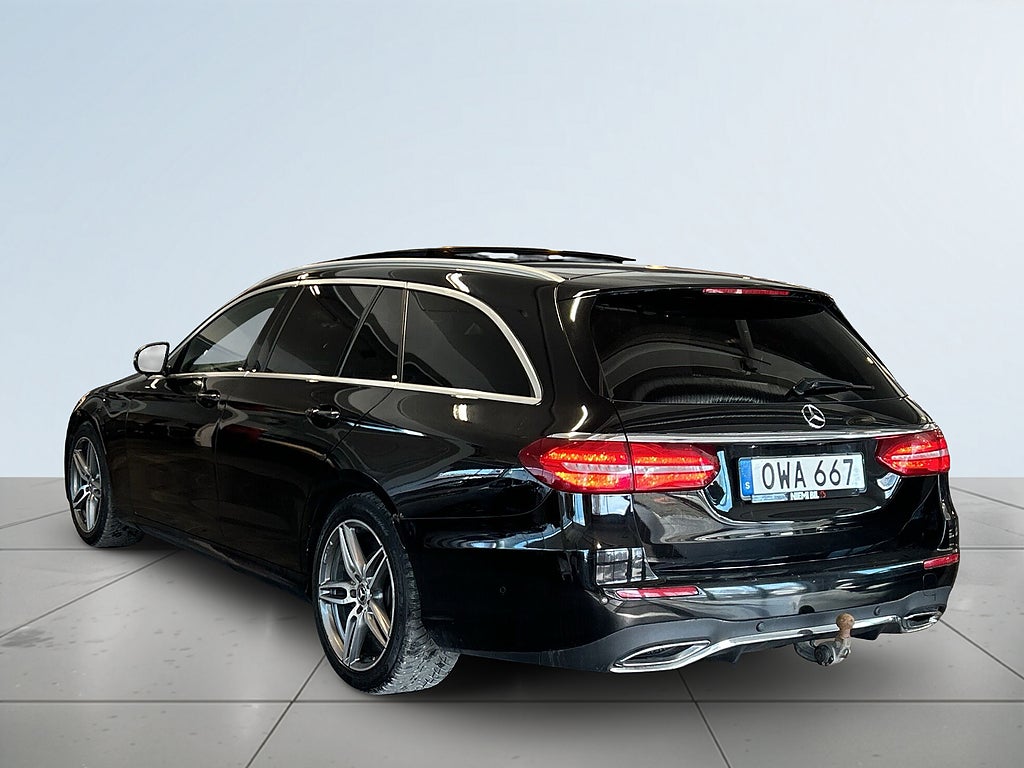 Mercedes-Benz E 220 T d 4MATIC 9G AMG Line Pano/360/Värmare/Drag/Navi