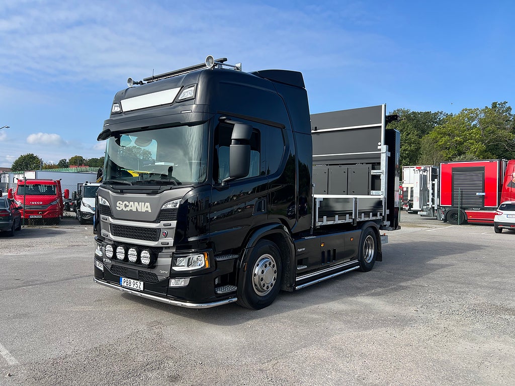 Scania P320 4x2 Hybrid TMA Bil Berlex & Verdegro
