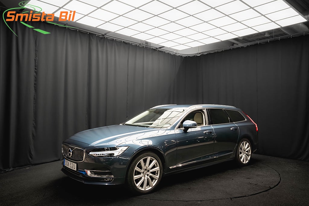 Volvo V90 D4 AWD Inscription LÄDER KAMERA D-VÄRMARE BLIS 2-ÄGARE