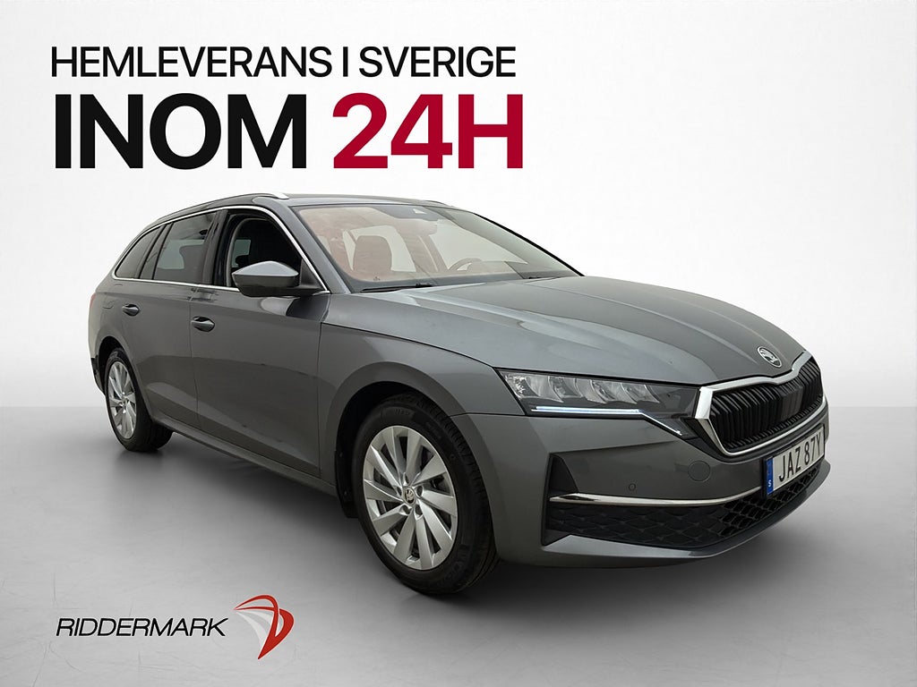 Skoda Octavia 1.5 TSI mHEV Drag Värmare Cockpit CarPlay MOMS