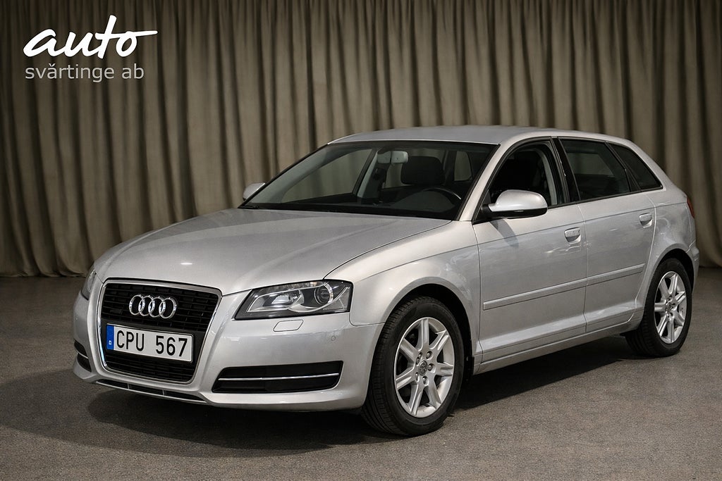 Audi A3 Sportback 2.0 TDI 140hk quattro Attraction (Ny kamrem)