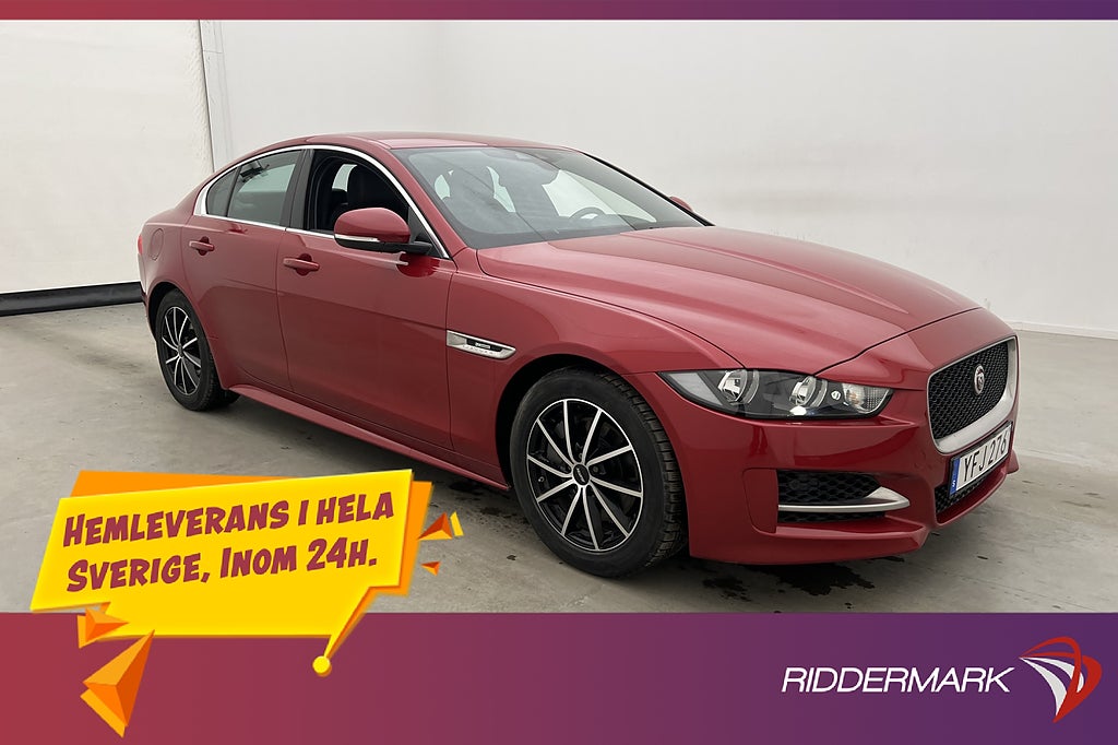 Jaguar XE 240 hk R-Sport Kamera Rattvärme Keyless Halvskinn
