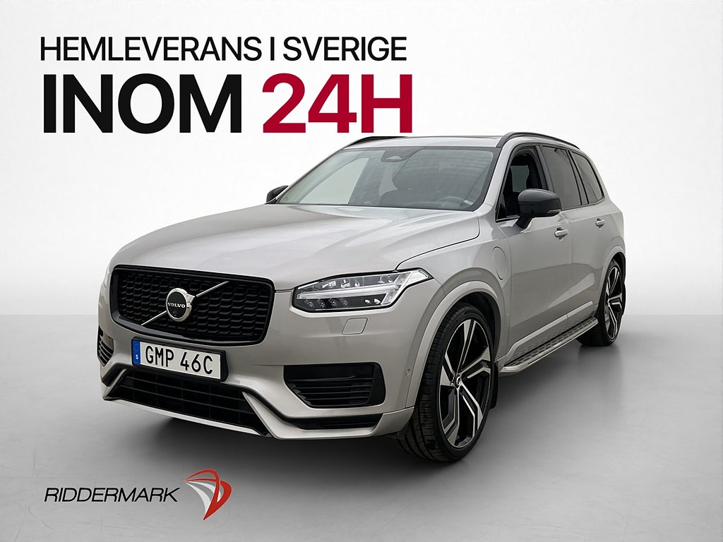 Volvo XC90 7-Sits T8 AWD Ultimate Dark Edition B&W Pano Luft