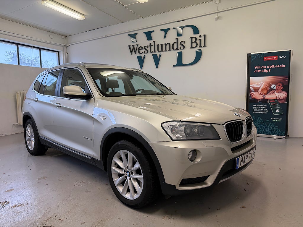 BMW X3 xDrive20d Steptronic | 1-Äg | Drag | Panorama | Nybes