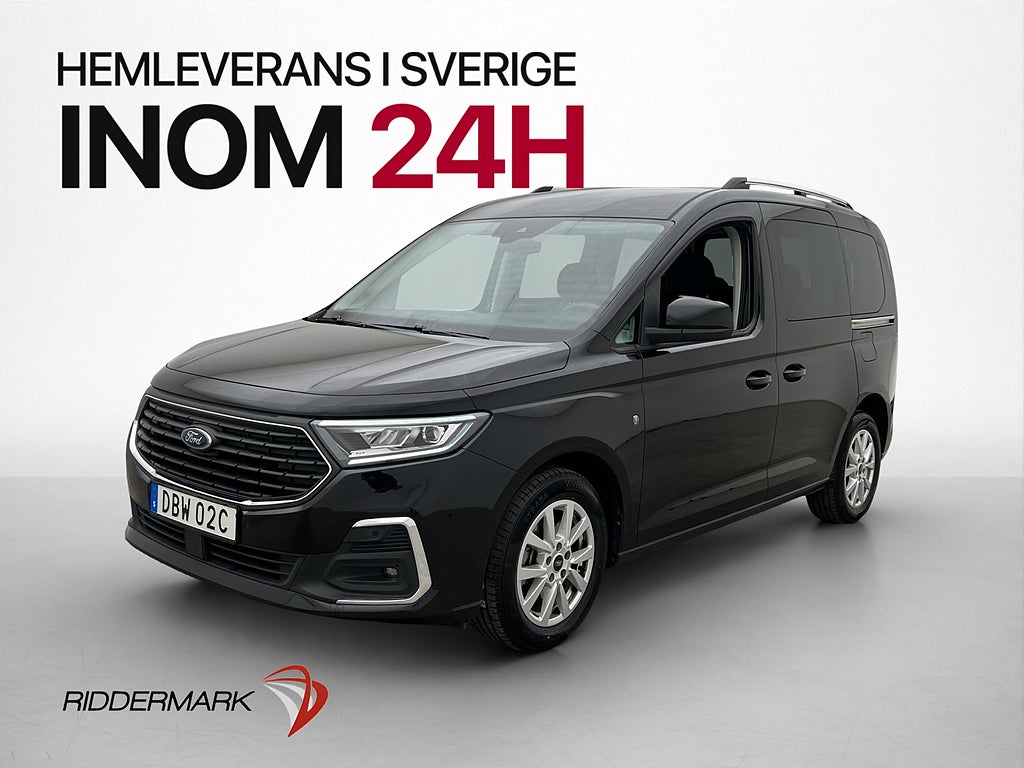 Ford Tourneo Connect Värm Drag B-Kamera CARPLAY 7-Sit 1-Bruk