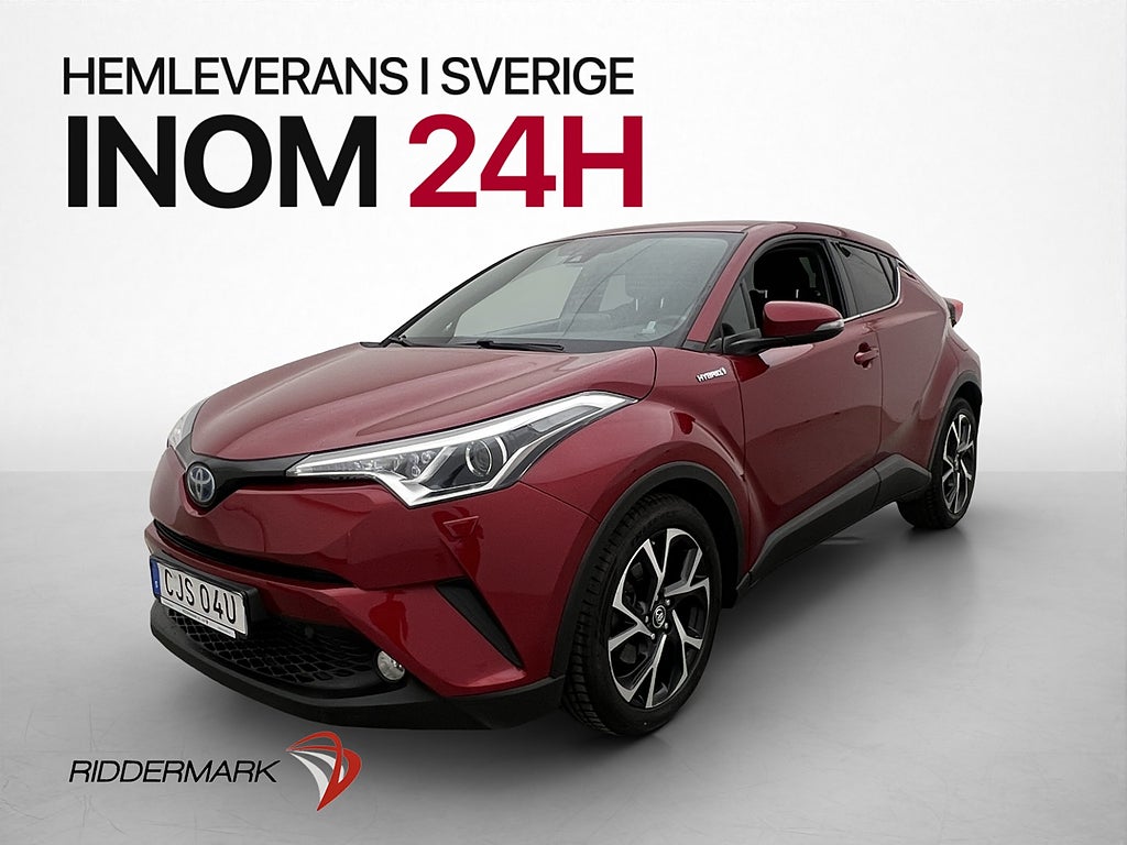 Toyota C-HR Hybrid 122hk X-Edition Dragkrok Kamera Rattvärme