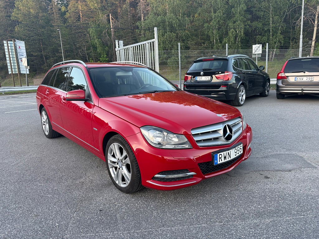 Mercedes-Benz C 180 T BlueEFFICIENCY 156hk Avantgarde Drag Välvårdad