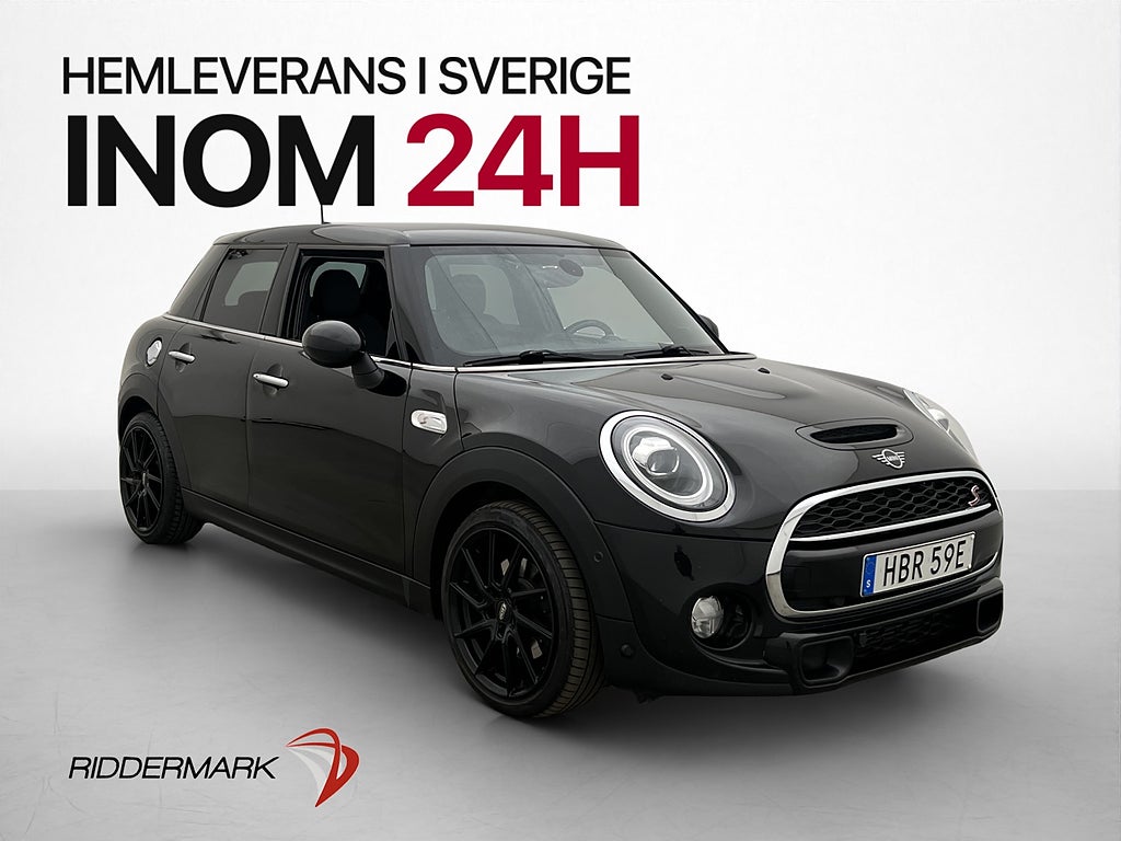 MINI Cooper S 192hk Chili-II Navi Kamera H/K Halvskinn