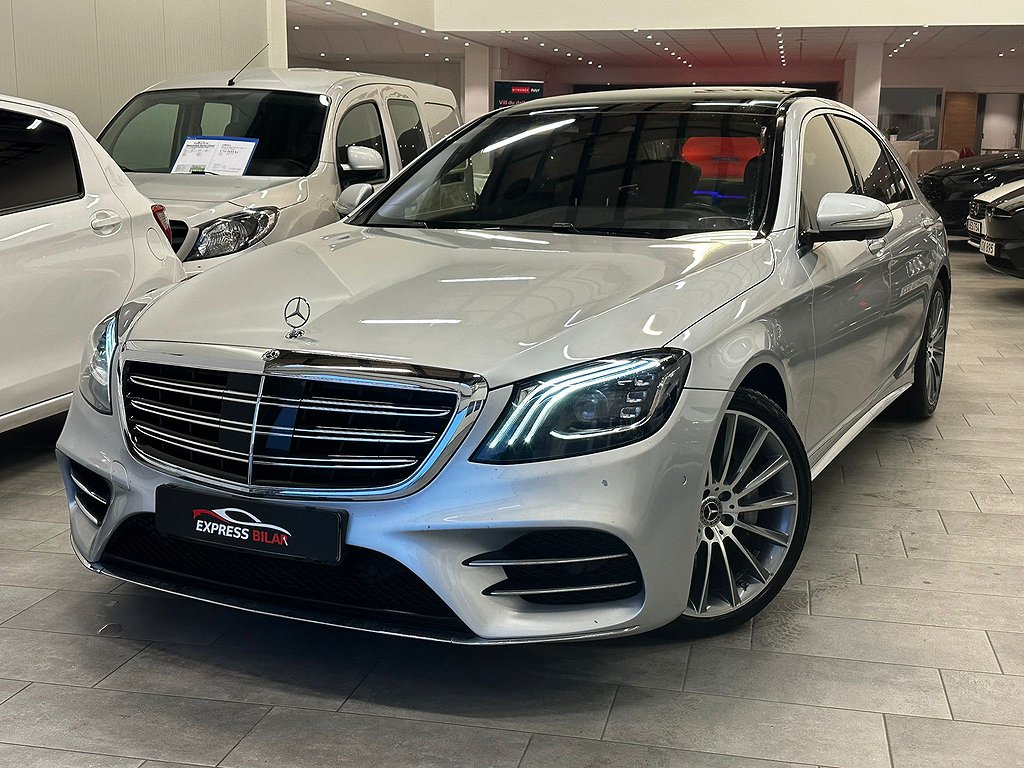 Mercedes-Benz S 400 d 4MATIC L AMG, Designo, MOMS, Se Spec