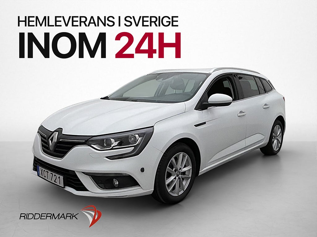 Renault Mégane Sport Tourer 140hk M&K-Värmare Navi 0,55l/mil