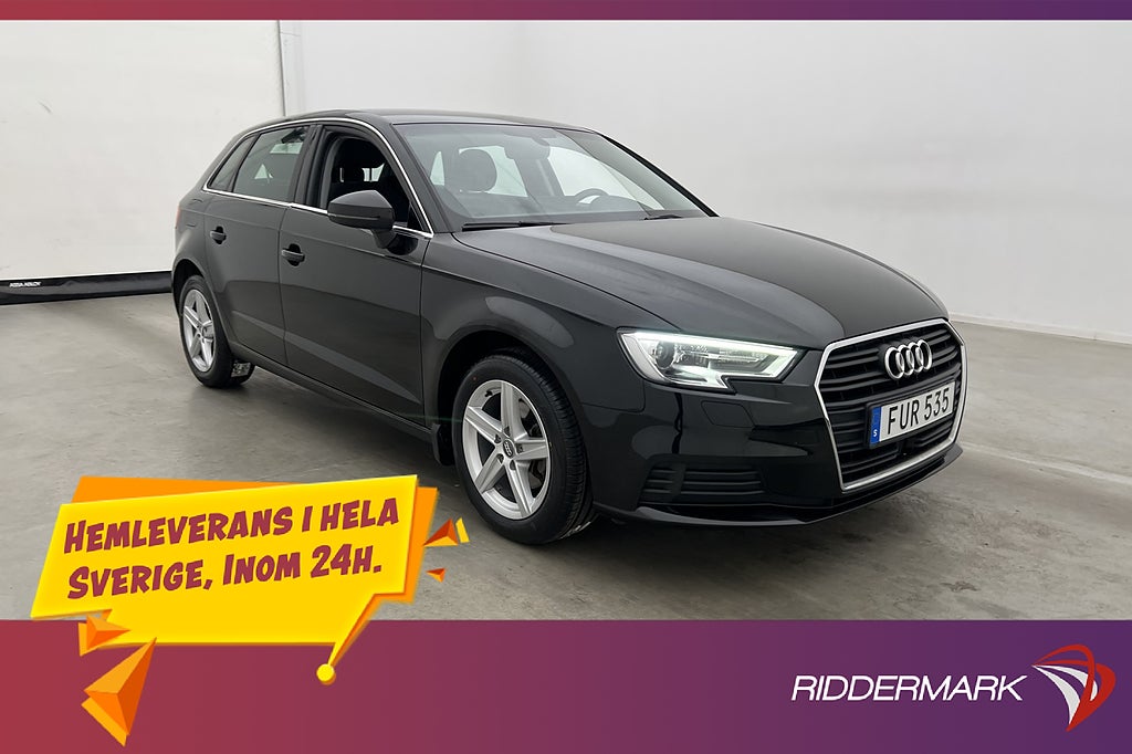 Audi A3 Sportback 1.5 TFSI Proline P Sensorer  2 Brukare