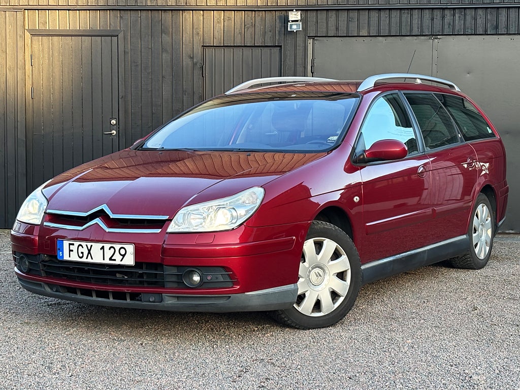 Citroën C5 Wagon 2.0 Besiktigad, Xenon , Dragkrok, AC, Få ägare mm