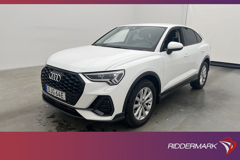 Audi Q3 Sportback 35 TFSI Proline Cockpit Värm Sensorer Drag