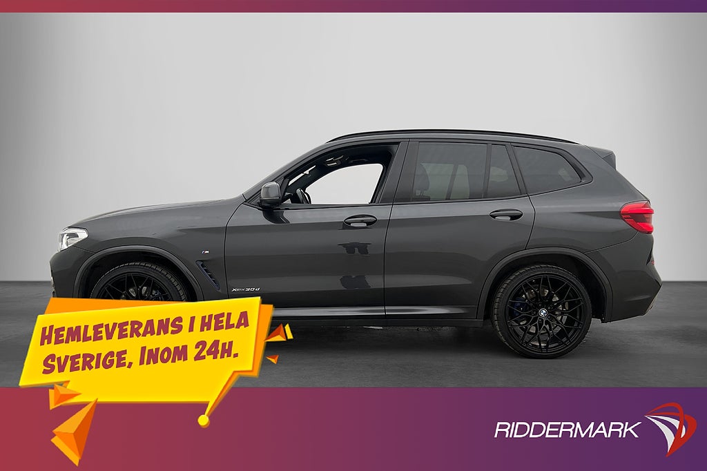 BMW X3 xDrive30d G01 M Sport HiFi Läder Drag Rattvärme 265hk