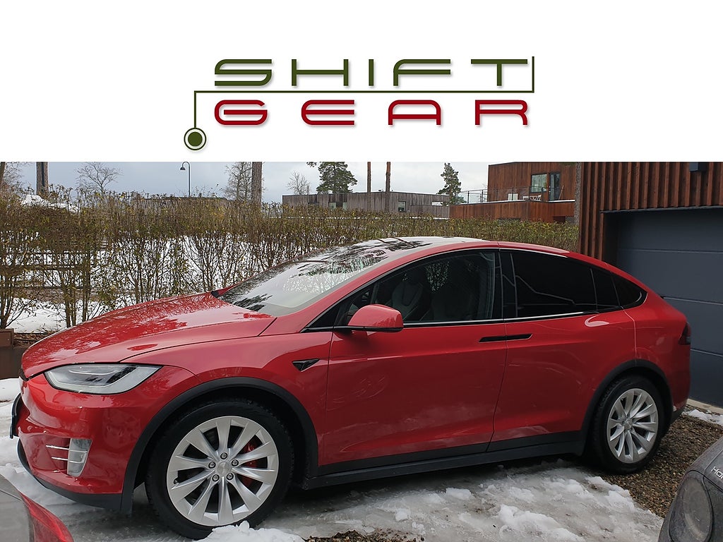 Tesla Model X P100D LUDICROUS+ 7-sits FULLUTR FSD Chromedel 1 ÄGARE