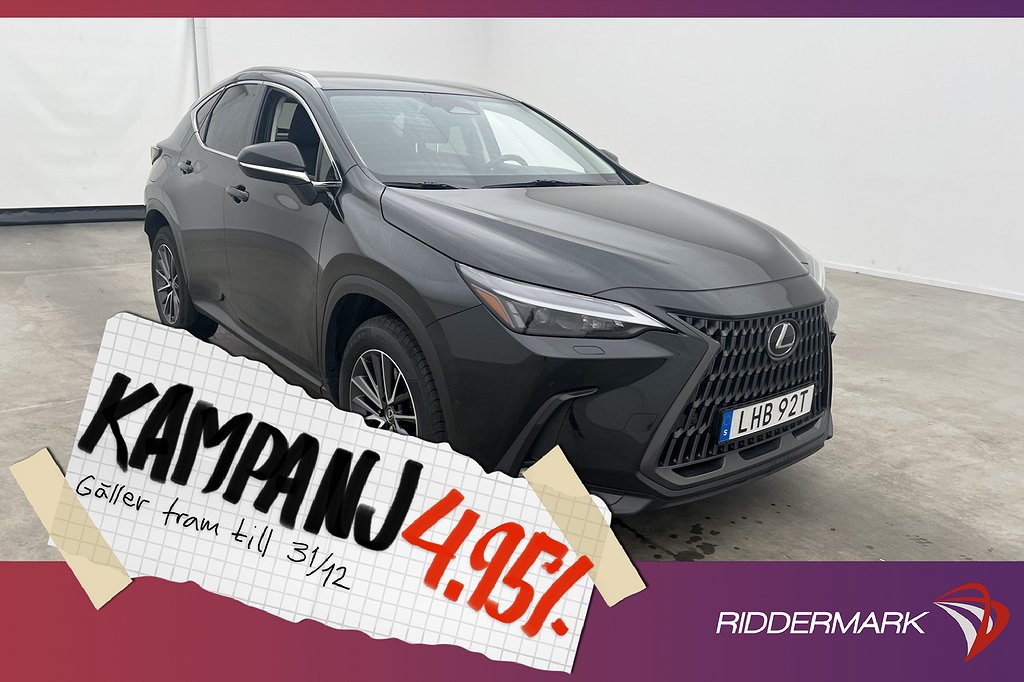 Lexus NX 450h+ AWD Business Plus Kamer 4,95% Ränta