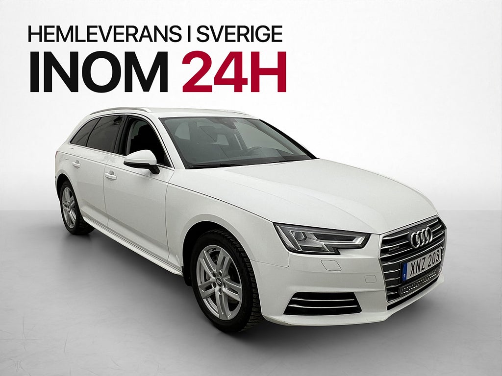 Audi A4 2.0 TDI 190hk Quattro Proline Värm Farthållare Drag