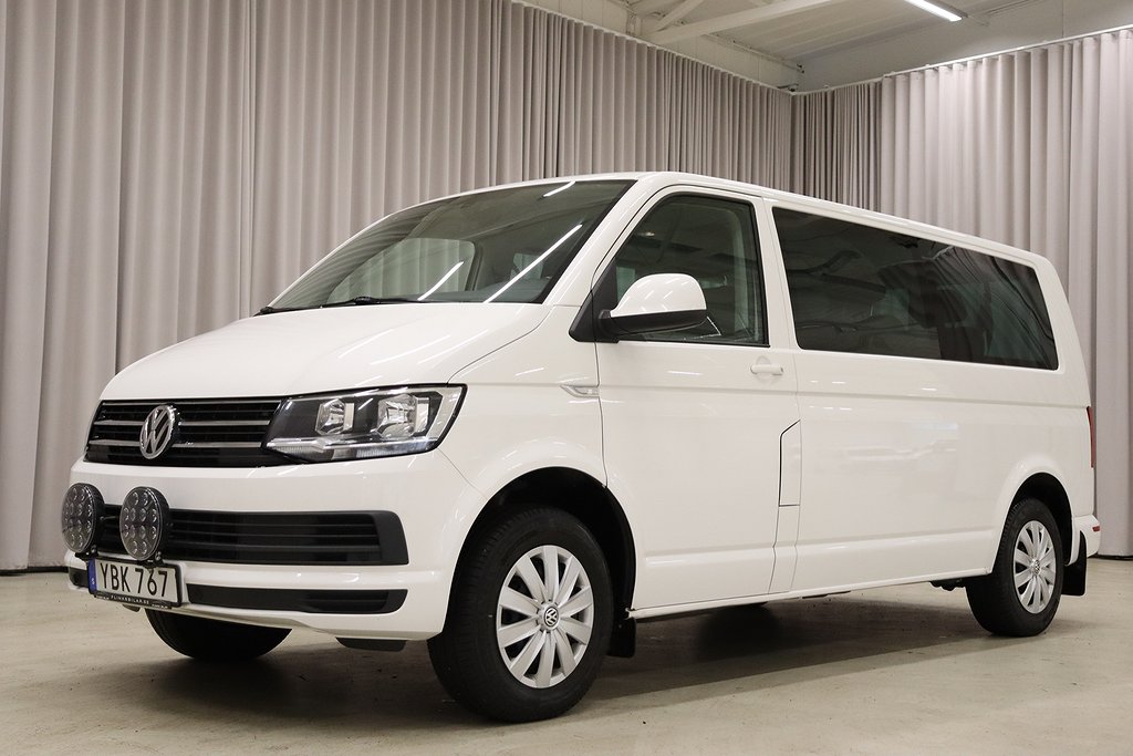 Volkswagen Caravelle TDI 4M 150HK L2 8-Sits Drag Värmare